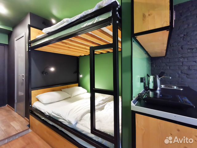 

Квартира-студия, 15 м², 1 кровать