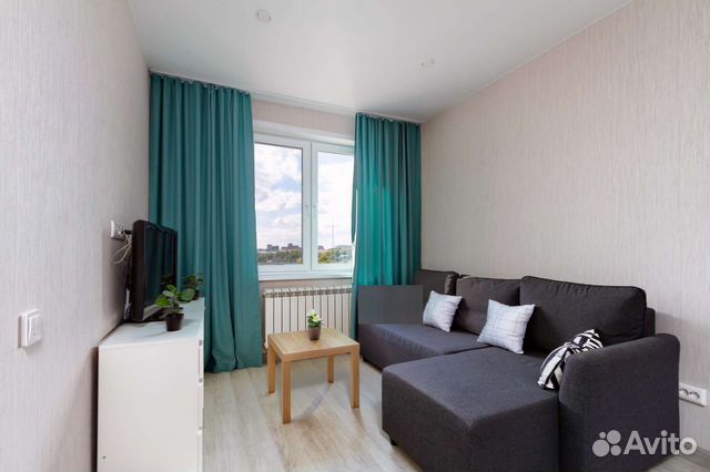 

1-к. квартира, 41 м², 2 кровати