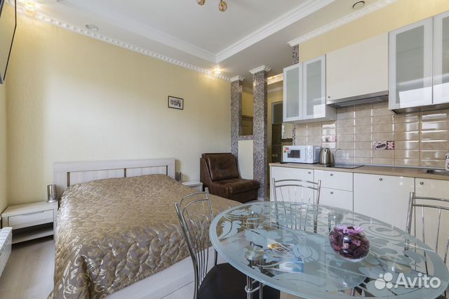 

Квартира-студия, 25 м², 2 кровати
