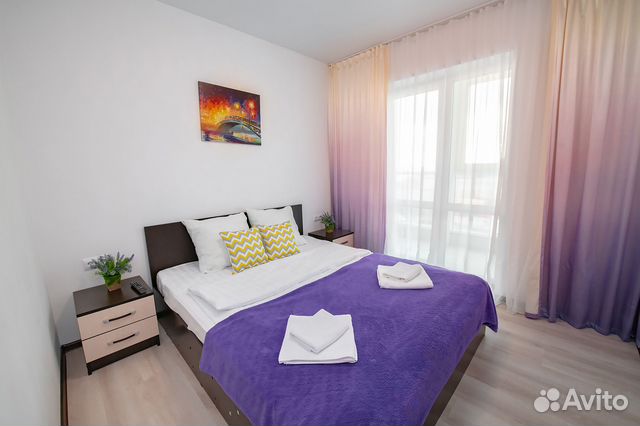 

1-к. квартира, 30 м², 2 кровати