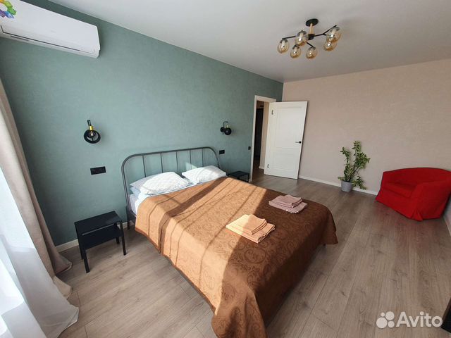 

1-к. квартира, 45 м², 2 кровати