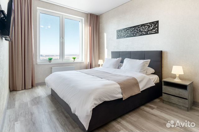 

1-к. квартира, 38 м², 2 кровати