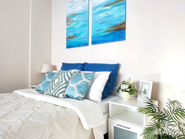 

1-к. квартира, 56 м², 3 кровати
