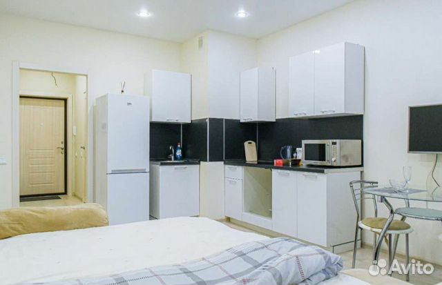 

Квартира-студия, 30 м², 1 кровать