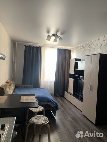 

Квартира-студия, 25 м², 1 кровать
