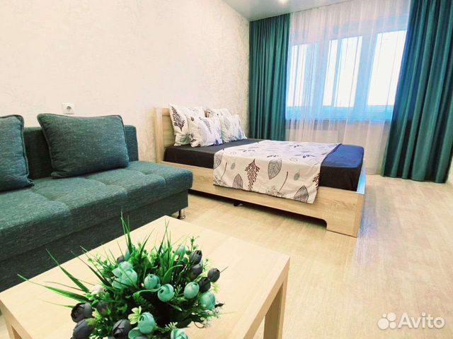 

1-к. квартира, 41 м², 2 кровати