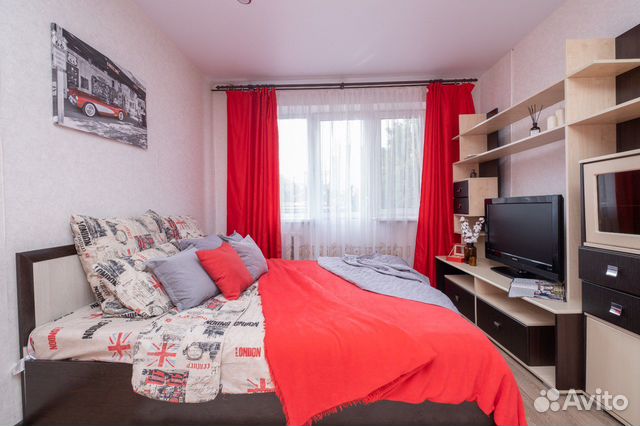 

1-к. квартира, 31 м², 2 кровати