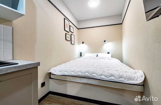 

Квартира-студия, 17 м², 1 кровать