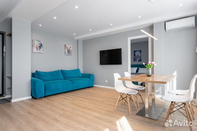 

2-к. квартира, 44 м², 2 кровати