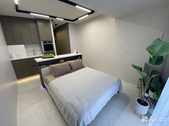 

Квартира-студия, 28 м², 2 кровати