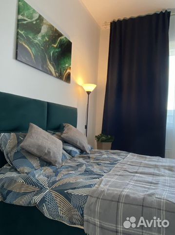 

Квартира-студия, 29 м², 2 кровати