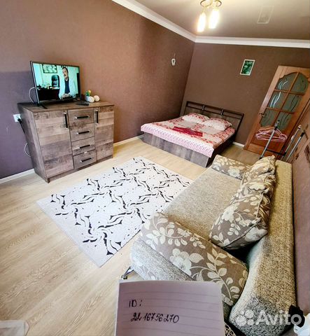 

1-к. квартира, 31 м², 2 кровати