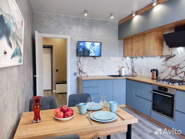 

1-к. квартира, 44 м², 2 кровати