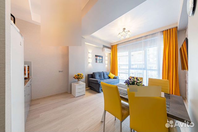 

1-к. квартира, 38 м², 2 кровати
