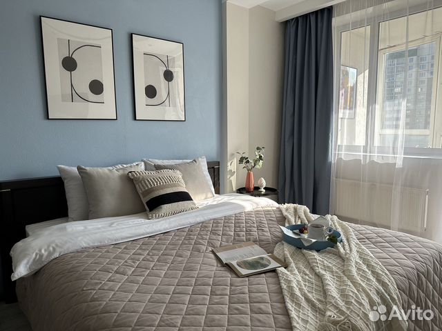 

1-к. квартира, 45 м², 2 кровати