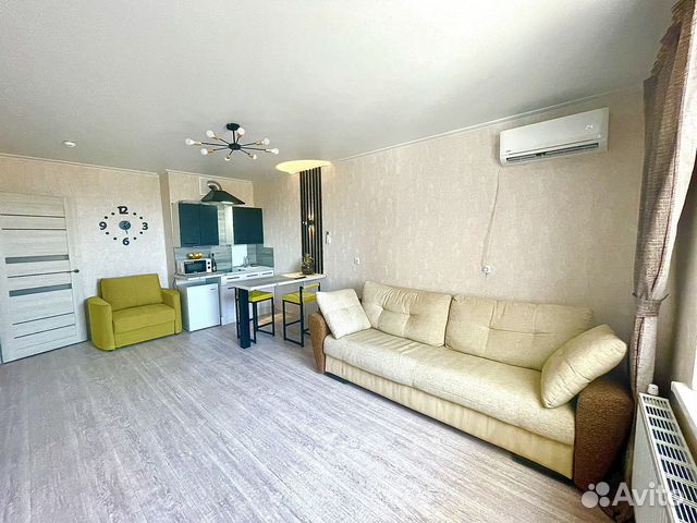 

Квартира-студия, 27 м², 2 кровати