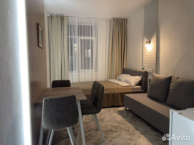 

Квартира-студия, 20 м², 2 кровати