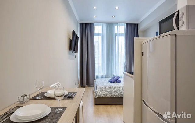 

Квартира-студия, 19 м², 1 кровать