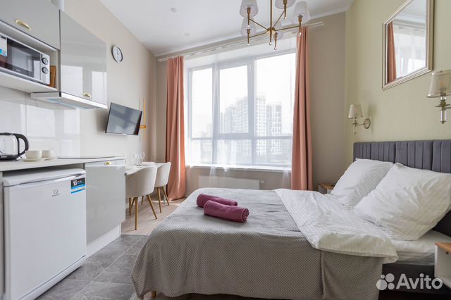 

Квартира-студия, 15 м², 1 кровать