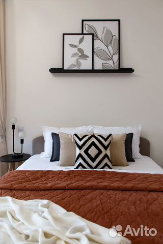 

Квартира-студия, 40 м², 2 кровати