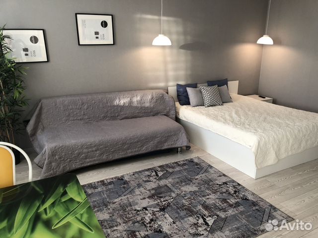 

Квартира-студия, 40 м², 2 кровати