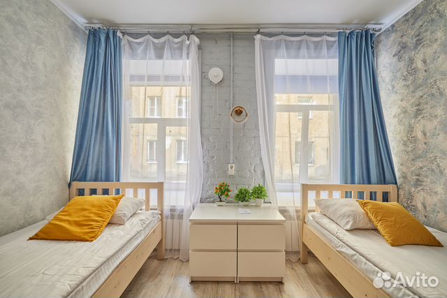 

Квартира-студия, 12 м², 2 кровати