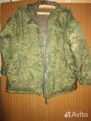 Утеплённая военная куртка и штаны Утеплённая военная куртка и штаны