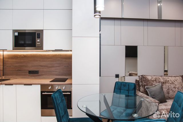 

1-к. квартира, 40 м², 2 кровати