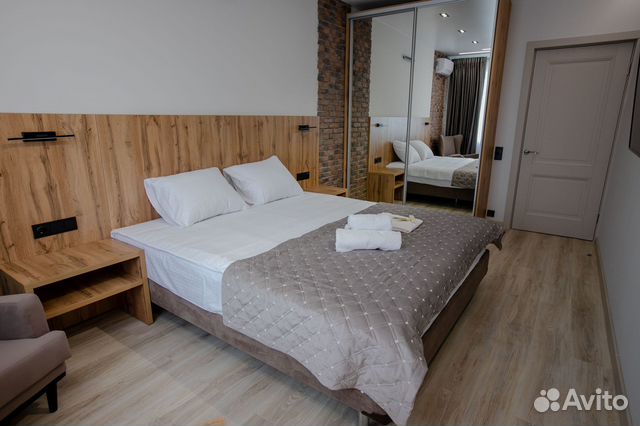

1-к. квартира, 45 м², 2 кровати