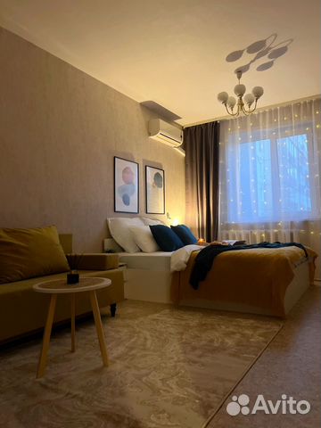

1-к. квартира, 38 м², 2 кровати