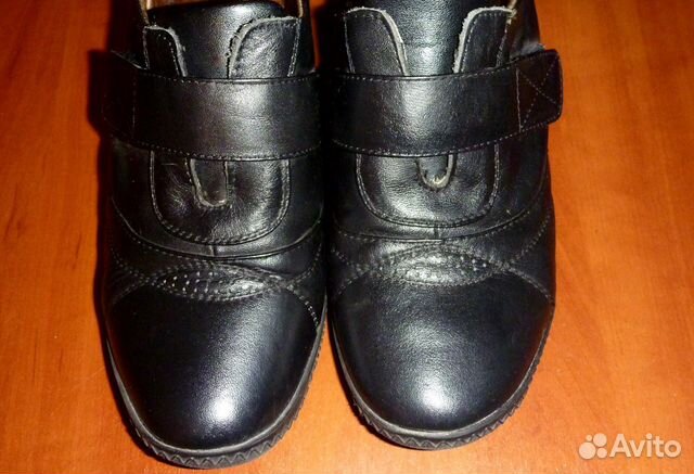 Женские ботинки туфли натуральная кожа 35 отл сост Женские ботинки туфли натуральная кожа 35 отл сост