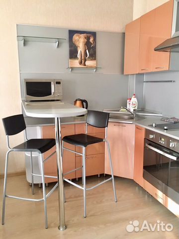 

Квартира-студия, 35 м², 2 кровати