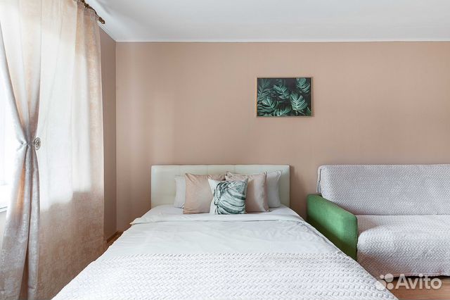 

1-к. квартира, 42 м², 3 кровати