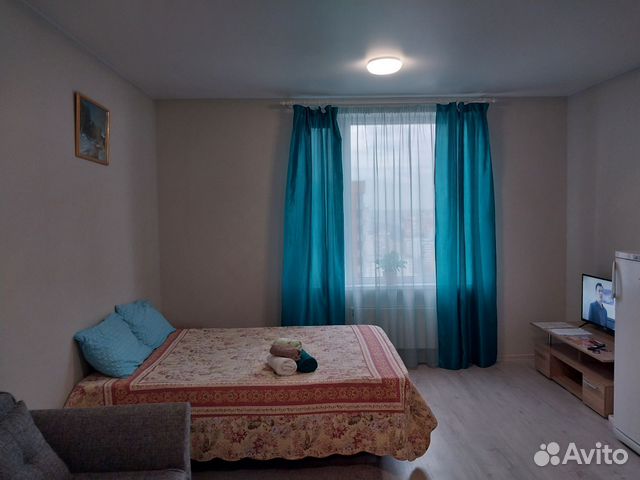 

Квартира-студия, 28 м², 2 кровати