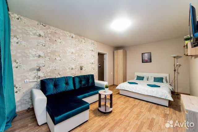 

1-к. квартира, 39 м², 2 кровати