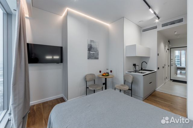 

Квартира-студия, 16,9 м², 1 кровать