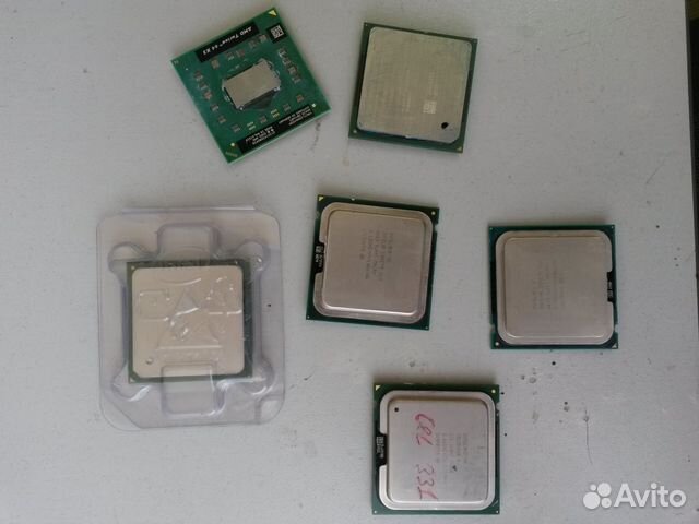 Процессоры ноутбучные бу