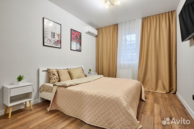 

1-к. квартира, 35 м², 2 кровати