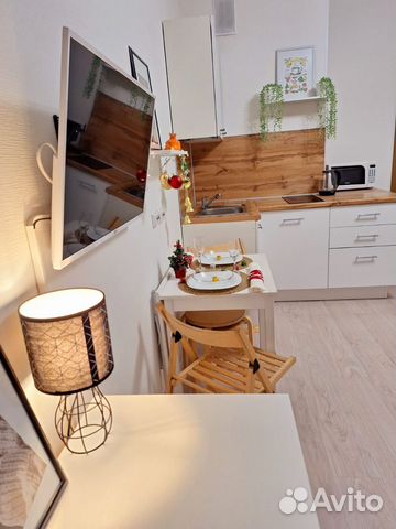 

Квартира-студия, 36 м², 2 кровати