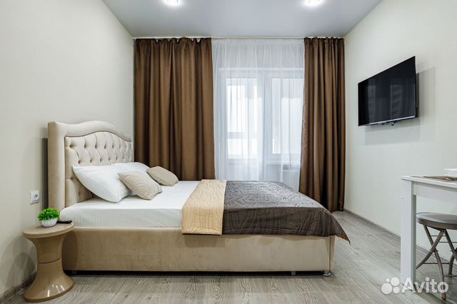 

Квартира-студия, 30 м², 1 кровать