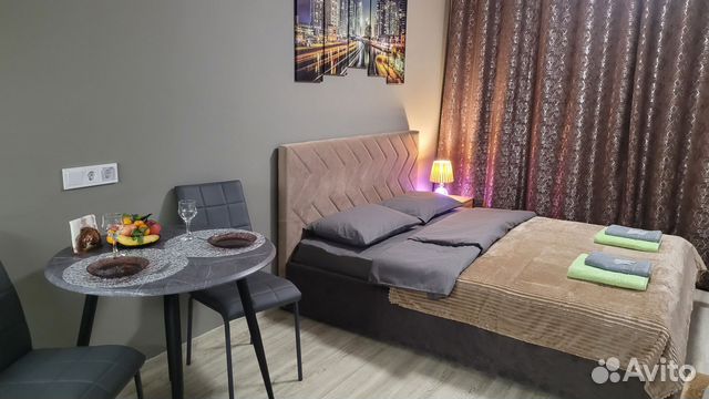 

Квартира-студия, 24,4 м², 1 кровать