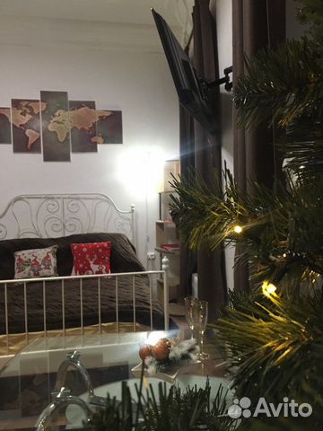 

Квартира-студия, 23 м², 2 кровати