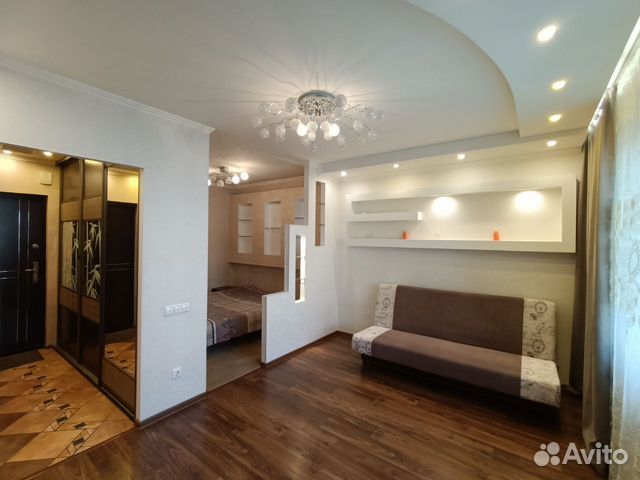 

1-к. квартира, 42 м², 2 кровати