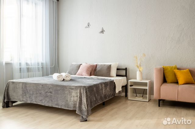 

Квартира-студия, 45 м², 2 кровати