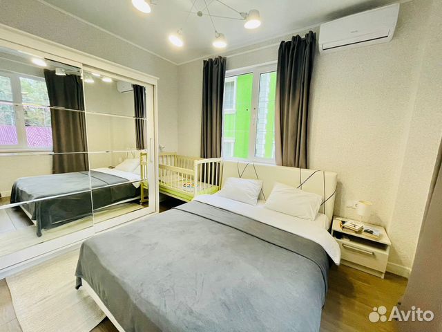 

1-к. квартира, 35 м², 2 кровати