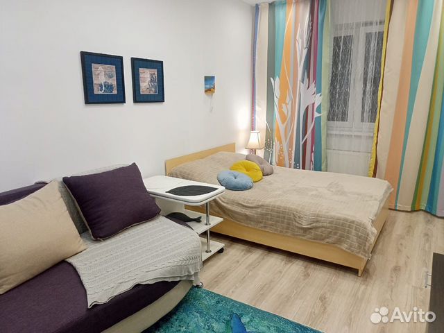 

1-к. квартира, 47 м², 2 кровати