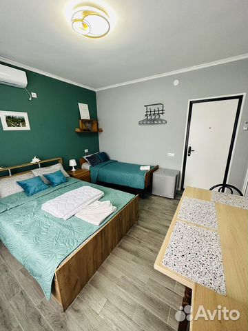 

Квартира-студия, 18 м², 2 кровати