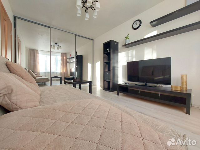 

1-к. квартира, 30 м², 2 кровати