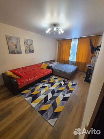 

1-к. квартира, 32 м², 2 кровати