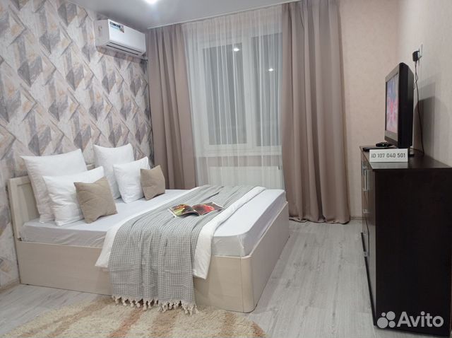 

1-к. квартира, 36 м², 2 кровати